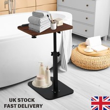 C-Shaped Adjustable Side Table