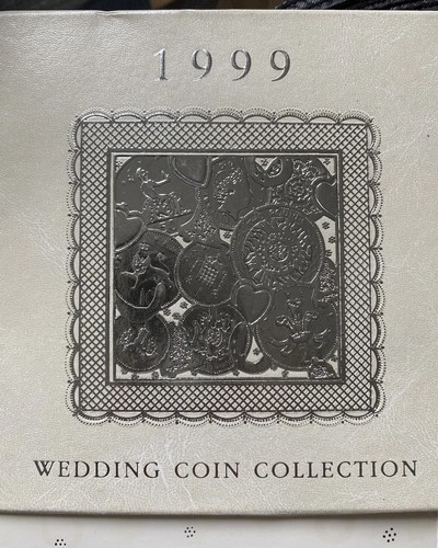 Royal mint 1998 wedding coin - mint,