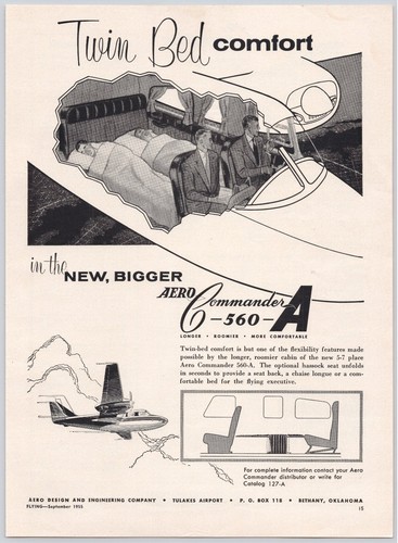 Aero commander 560 vintage - commander, 560-a