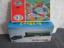 HO  KIBRI  TRUCK W/TRAILER  (NO FIGS OR COACH) + HELJAN BLUE TANKER   see des.