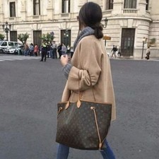 Zara Camel Cape Jacket Wool