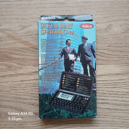 Casio digital diary 4600c - casio,