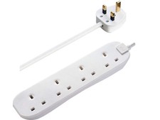 Masterplug socket 13a surge - 4,