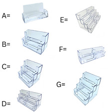 Business Card Holders Acrylic