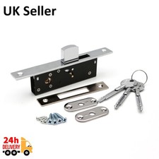 Internal Door Lever Mortice Latch Bathroom Bedroom Door Lever Lock with 3 Keys