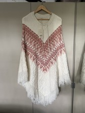 MONSOON wool Poncho Size M