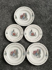 5 X Wedgwood Beatrix Potter
