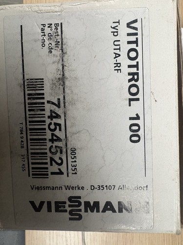 Viessmann vitotrol 100 - viessmann,