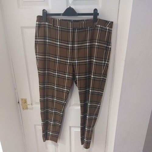 The mia brown check slim - check,