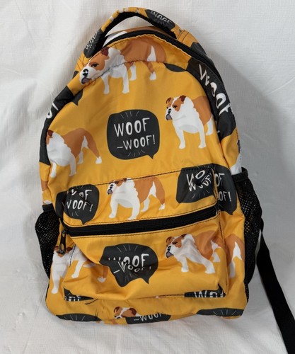English bulldog backpack - english,