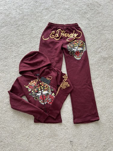 Hardy burgundy y2k style - burgundy,