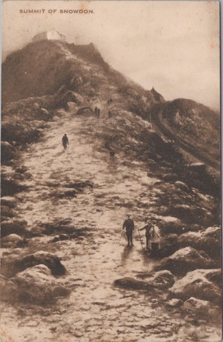 Wales postcard summit of - wales,