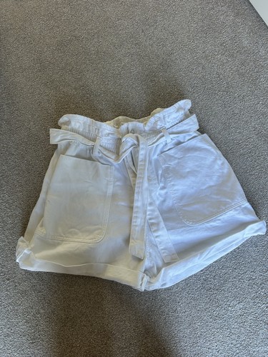 White zara denim - white,