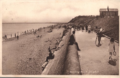 Bathing beach youghal cork - beach,, youghal,