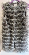 Zara Women's Grey Faux Fur