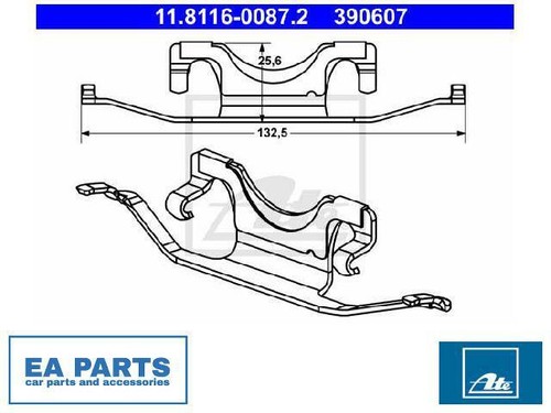 Spring brake caliper - spring,, for