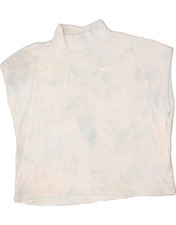 NIKE Womens Oversized Sleeveless Sweatshirt Jumper UK 10 Small White BD17