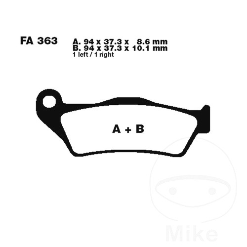 Ebc organic brake - ebc,