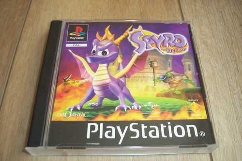 Spyro the dragon ps1 game - dragon,