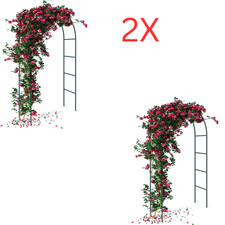 Vencier 2 Pack Metal Garden