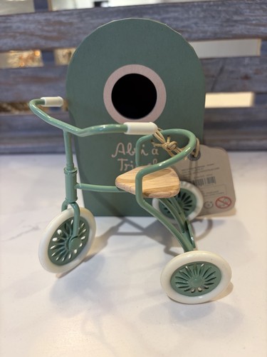 Maileg mouse tricycle - -, green