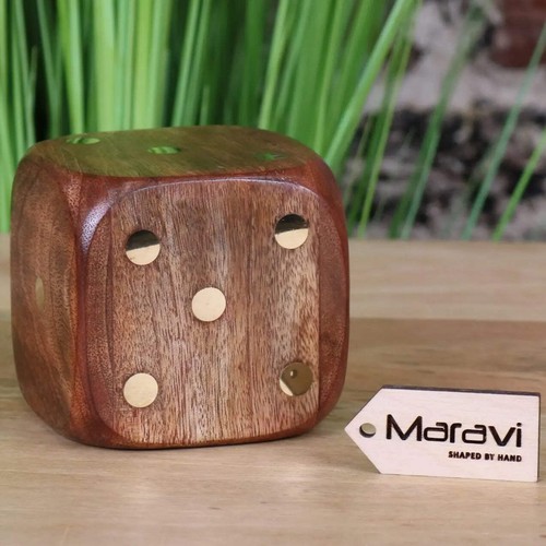 Aravali large wooden - wooden, 8cm