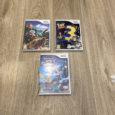 3 Disney Games Wii ~ Toy Story 3 ~ Up ~ Phineas & Ferb Across the 2nd dimension