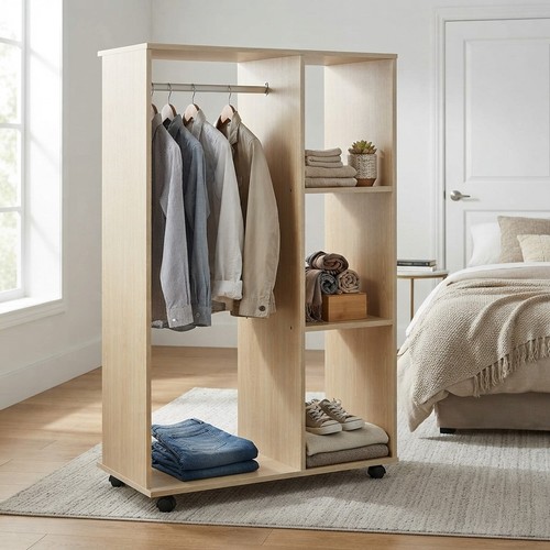 Versatile mobile garment rack - versatile,