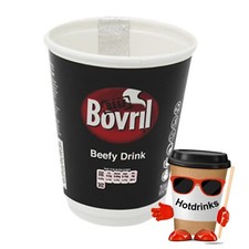 Bovril 2Go/12oz/90mm Foil In Cup, InCup Take Away Drinks - 60 or 150 Cups