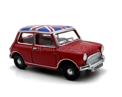 Scale red for austin mini - red,