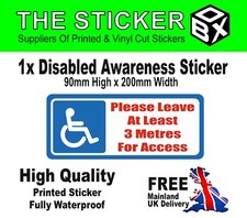 Disabled awareness please