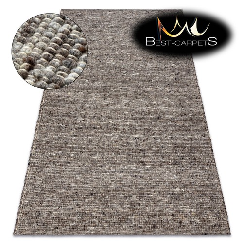 Natural double sided wool rugs - double-sided,