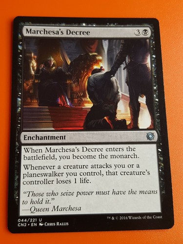 Marchesa decree - 1x, marchesa's