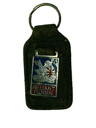 Reliant robin key ring slip - reliant,