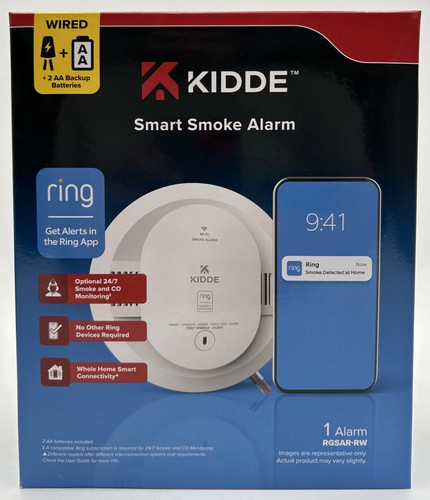Kidde smart smoke detector - smart,