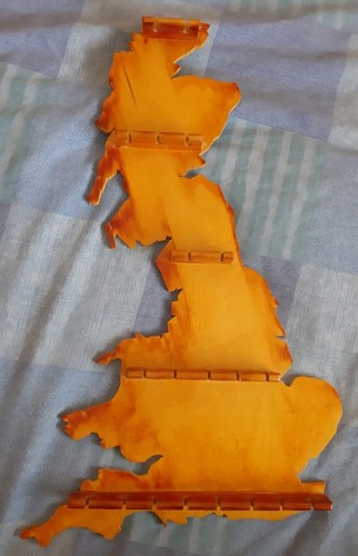 Wooden great britain shaped - wooden,