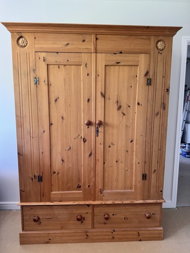 Solid antique pine triple - solid,