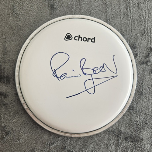 Pete best signed inch drum - best,