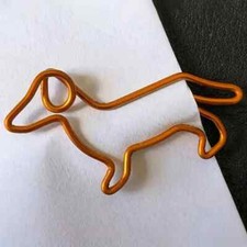 Dog Paper Clips Dachshund
