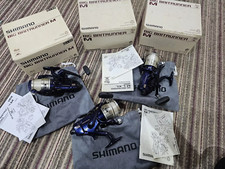 SHIMANO BAITRUNNER BIG BLUE M **VERY RARE **BOXED ( set Of 3)