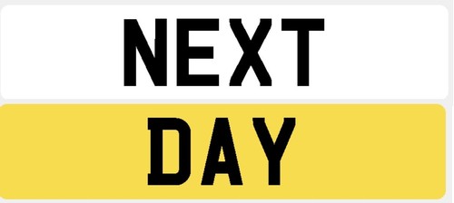 Next day show plates - day,