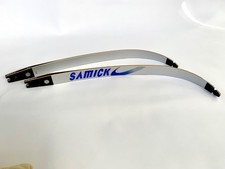 Samick 34lb limbs will make a 68 inch bow with 25 inch riser  ILF fitting 