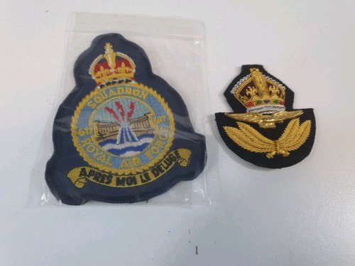Vintage raf sew patches - raf,