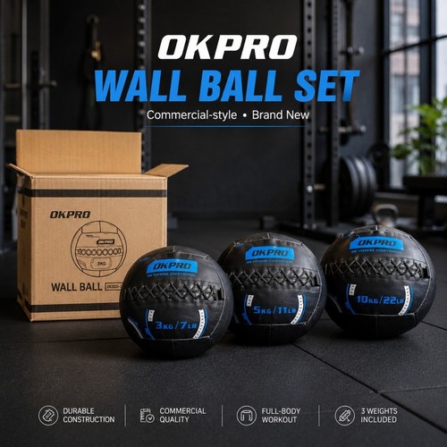 Okpro wall balls set - set, 3kg