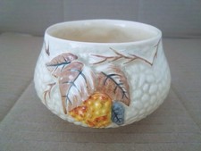 WADE BRAMBLE WARE OPEN SUGAR BOWL.  AUTUMN TINTS  1948-1953  PM/C3)