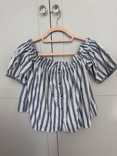 Zara Trafaluc Cotton Striped