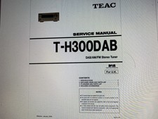 Teac T-h300dab Service Manual