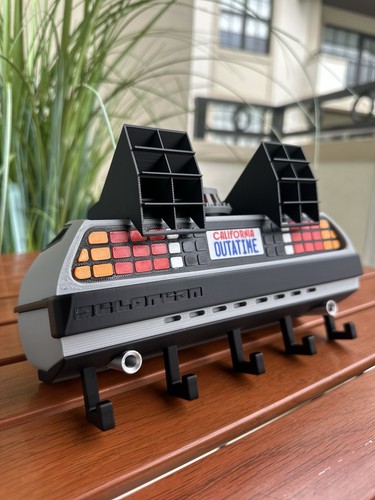 Back the future delorean - the,
