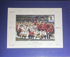 Signed England Rugby Union