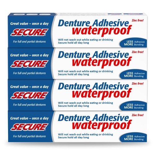Secure waterproof denture - secure,